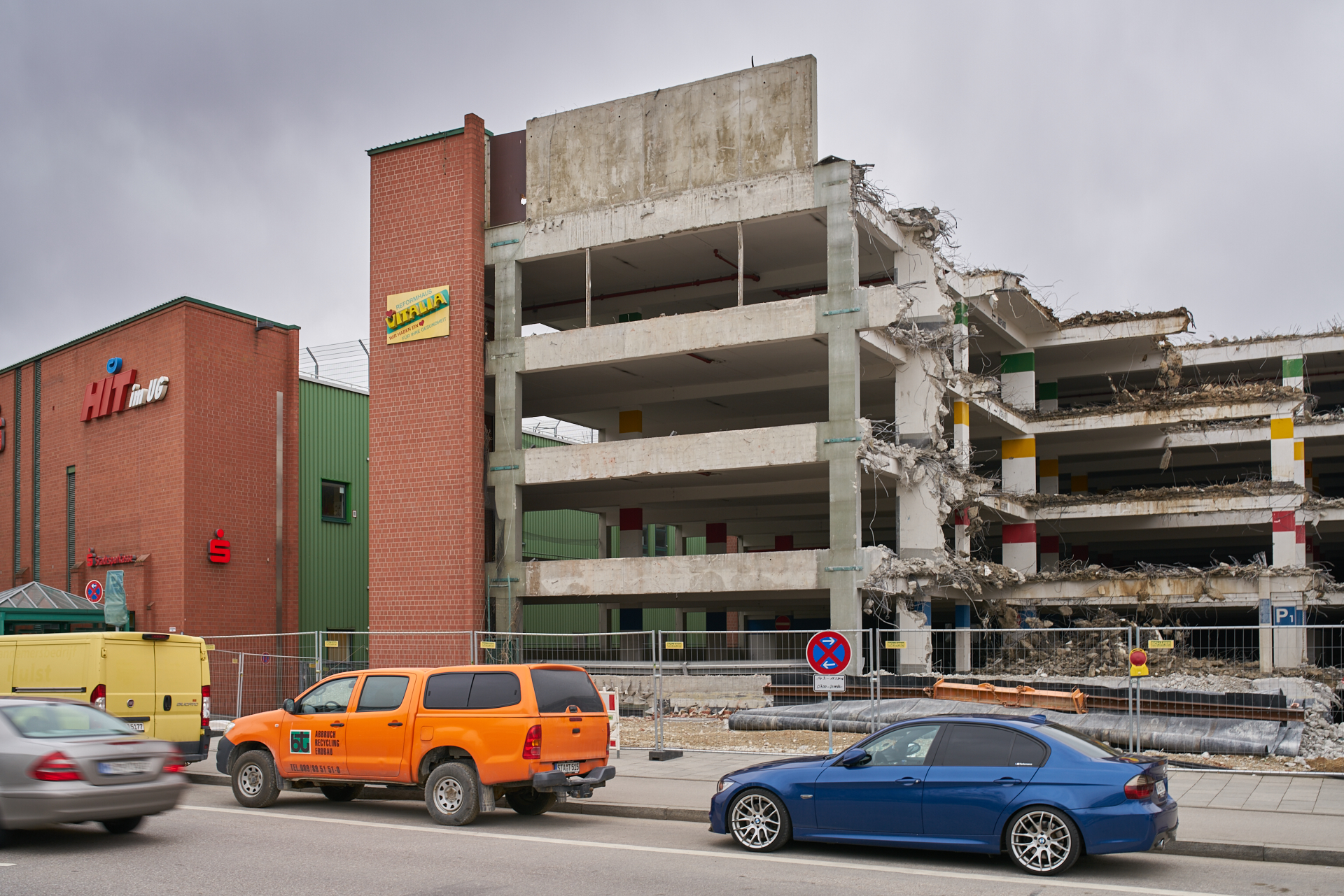 Neuperlach - Die PEP-BAUSTELLE am 15.04.2016