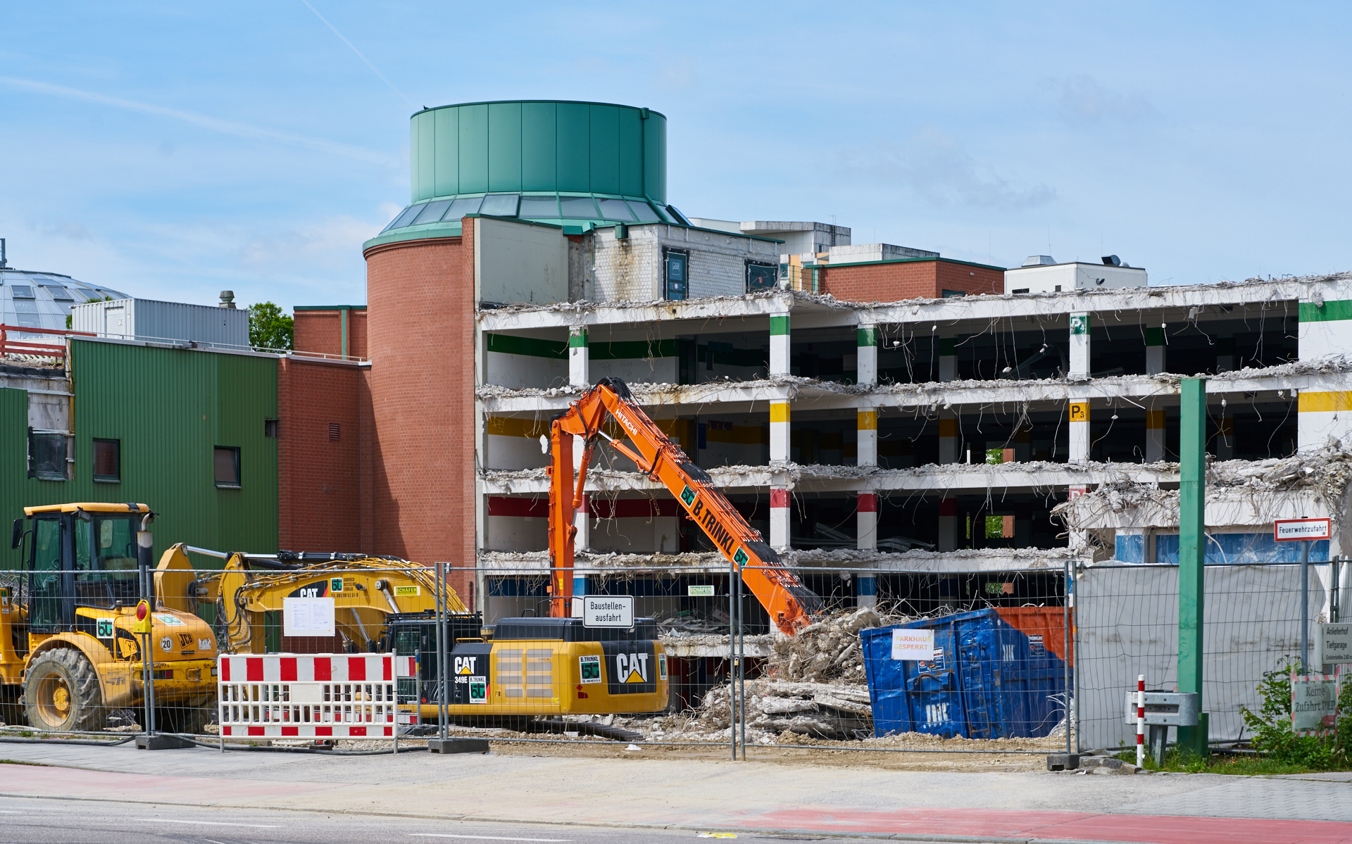 Neuperlach - Die PEP-BAUSTELLE am 21.05.2016