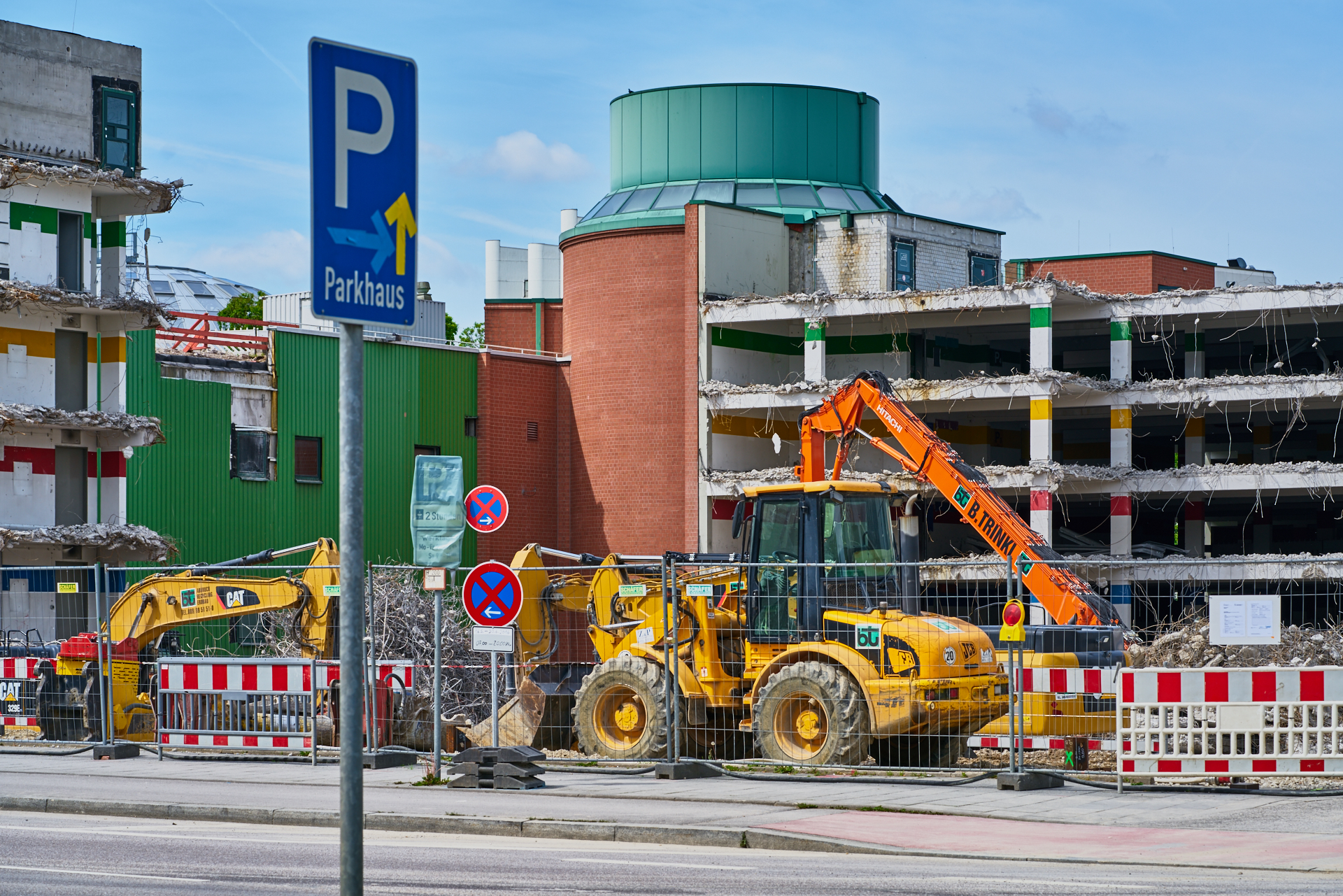 Neuperlach - Die PEP-BAUSTELLE am 21.05.2016