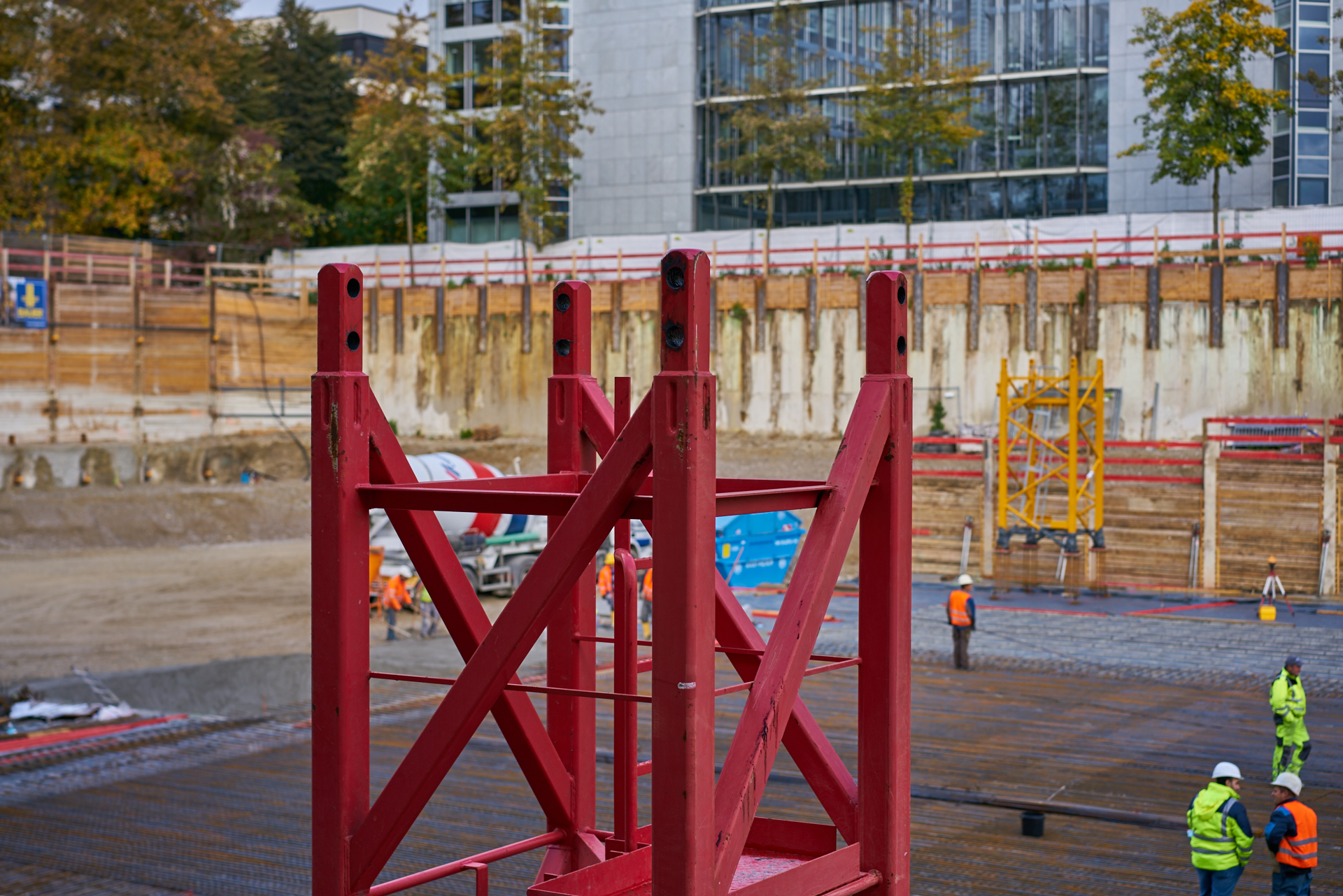 NEUPERLACH, PEP-BAUSTELLE - ABRISS UND NEUBAU