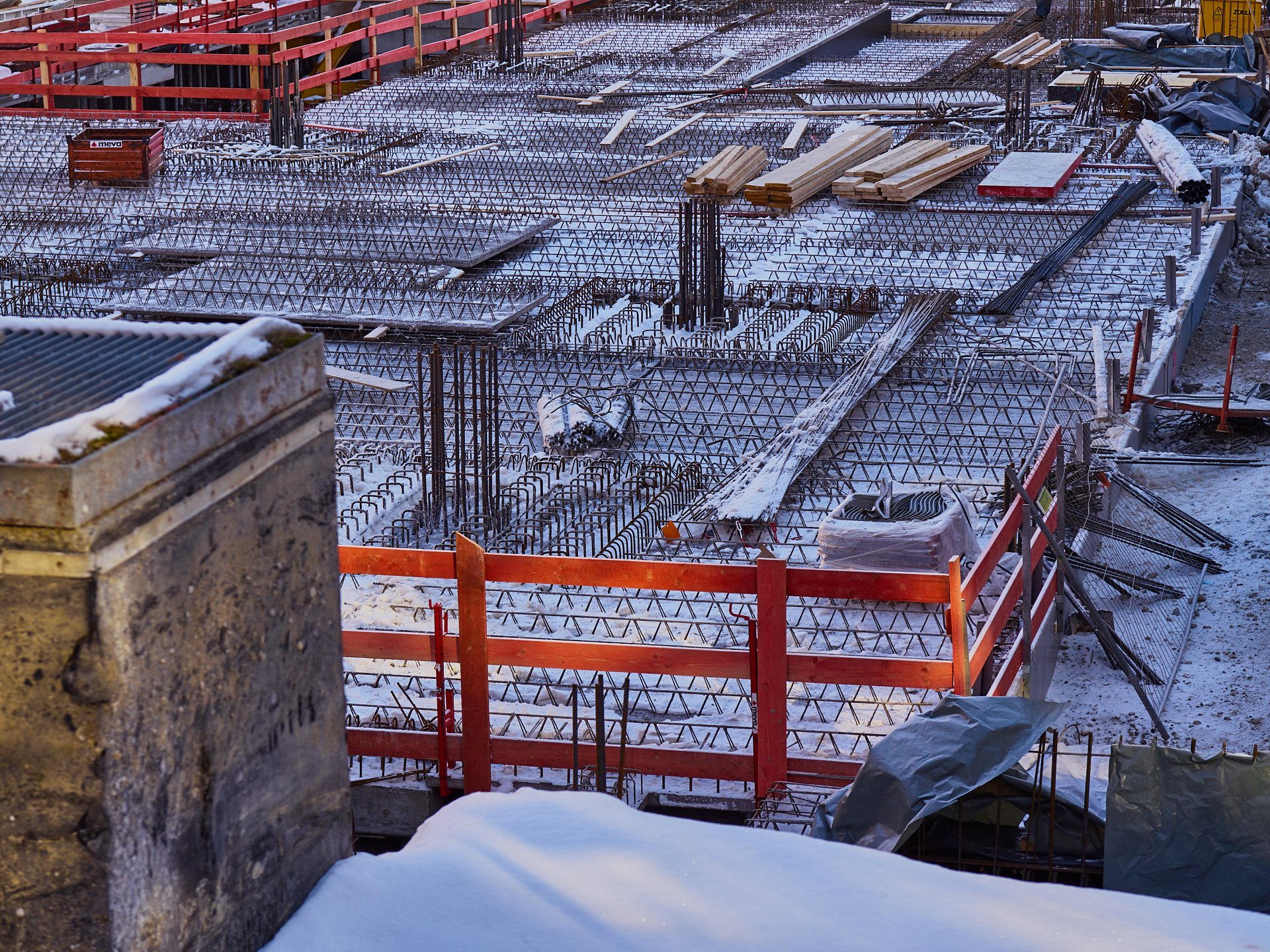 Neuperlach - Die PEP-BAUSTELLE am 27.01.2017