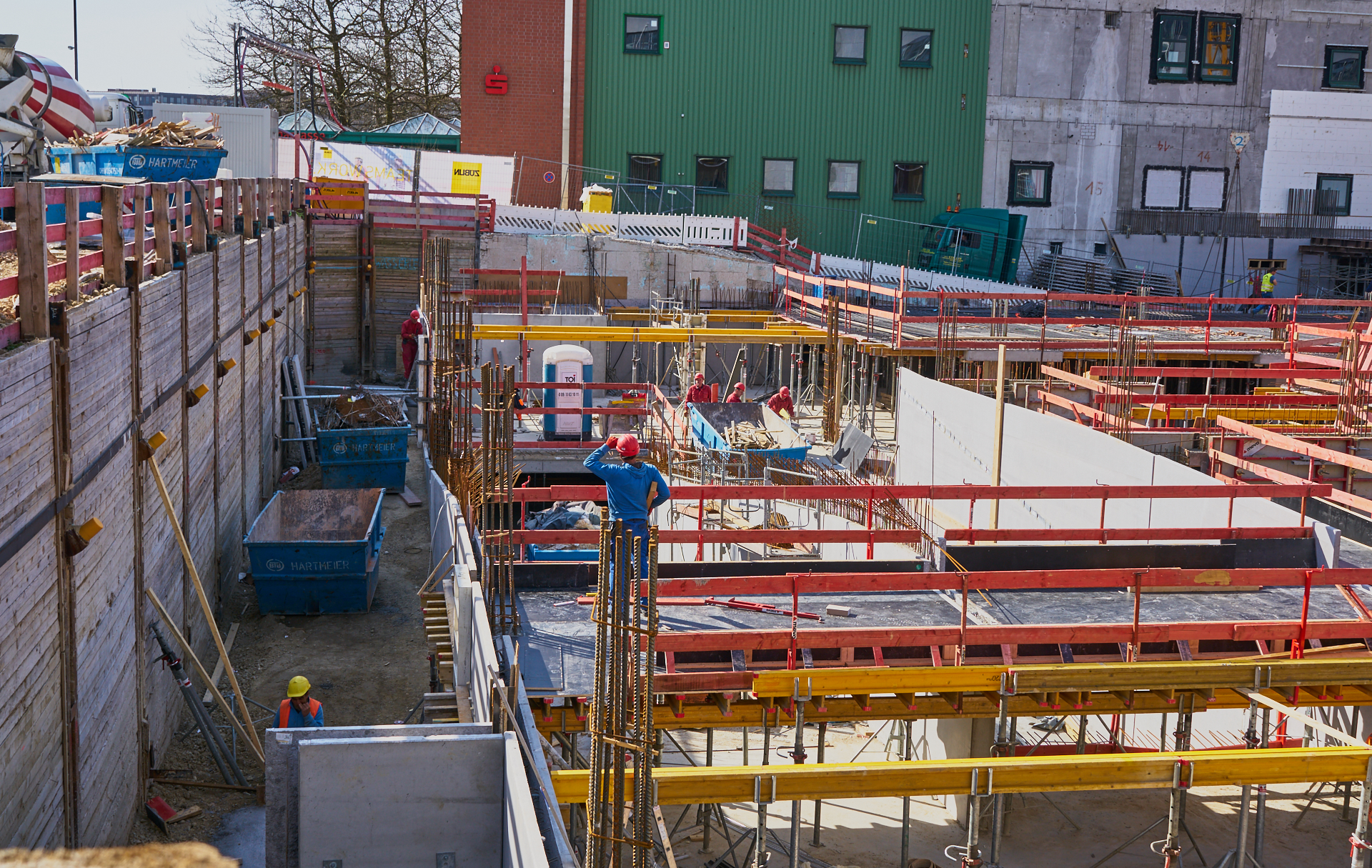 Neuperlach - Die PEP-BAUSTELLE am 30.03.2017