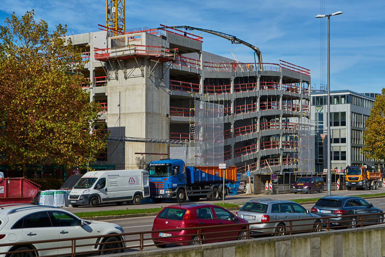 Baustelle PEP-Einkaufscenter Neuperlach am 26.10.2017