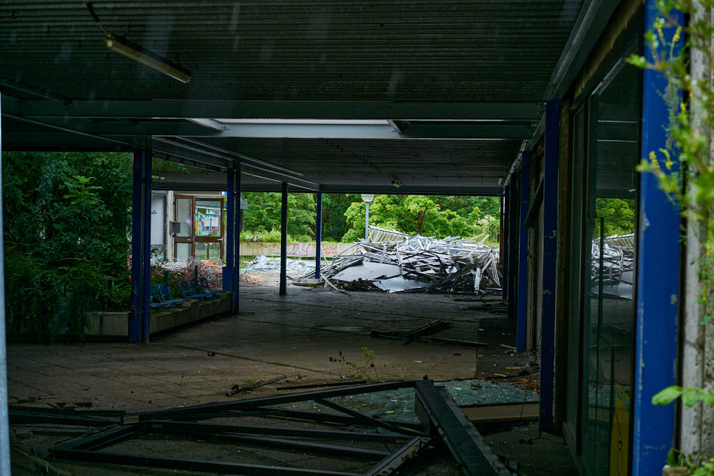 15.07.2021 - Entkernung im Quiddezentrum in Neuperlach