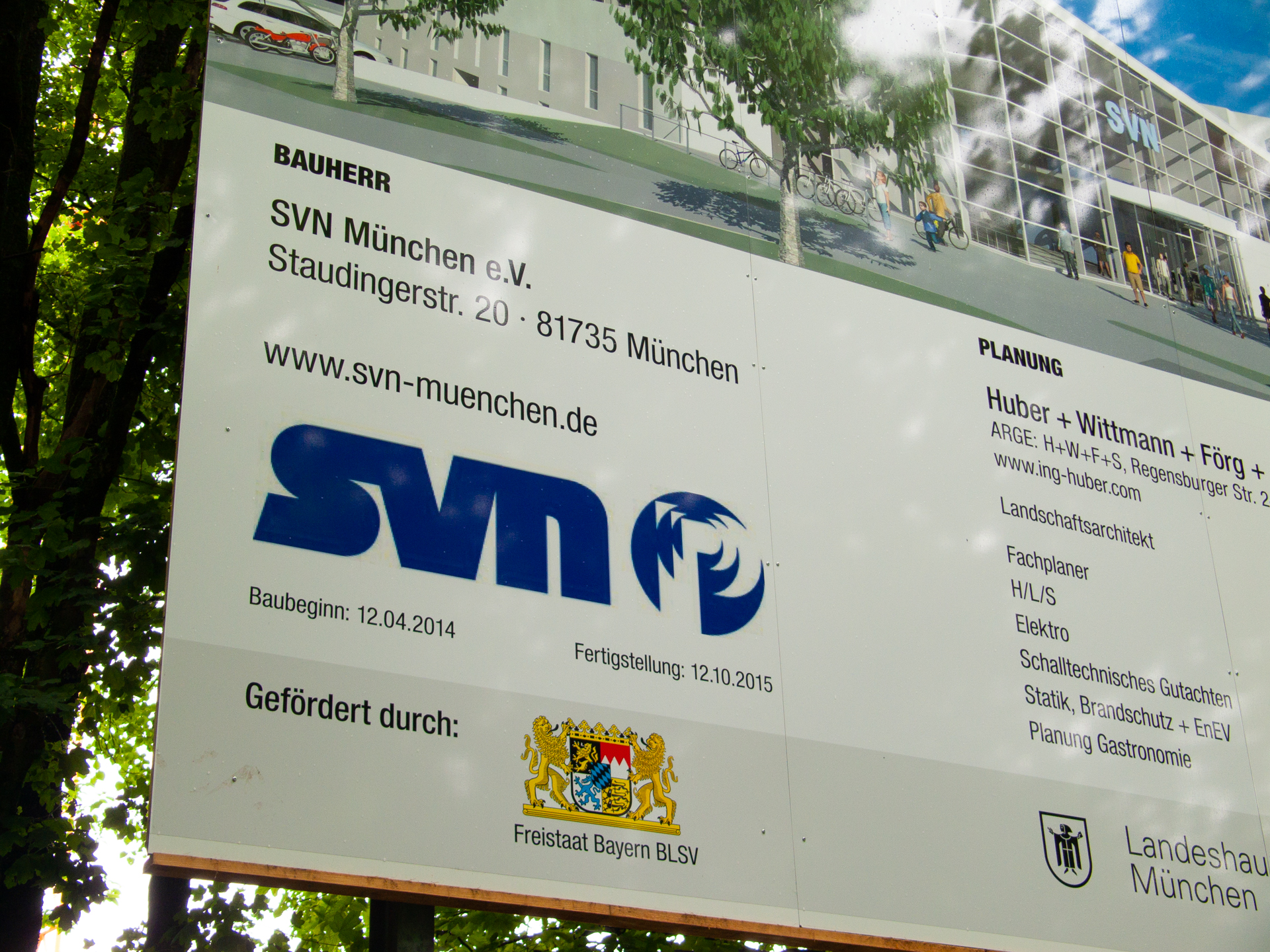 30.05.2014 - Baustelle SVN-Sportanlage in Neuperlach